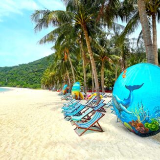 チャム島・バイオンビーチ（Bai Ong Beach）