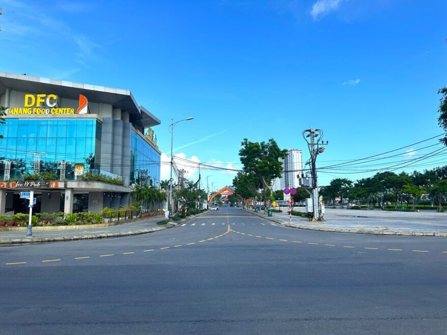 DHCマリーナからソンチャナイトマーケット方向の景色